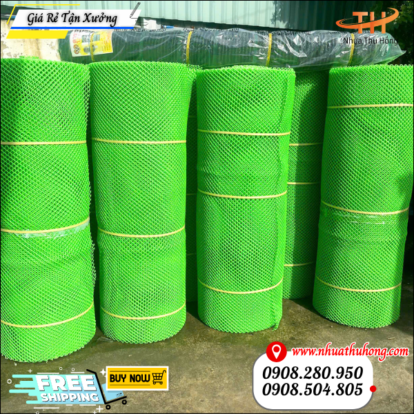 mua sỉ lưới nhựa xanh ở TP.HCMlưới nhựa xanh giao toàn quốc