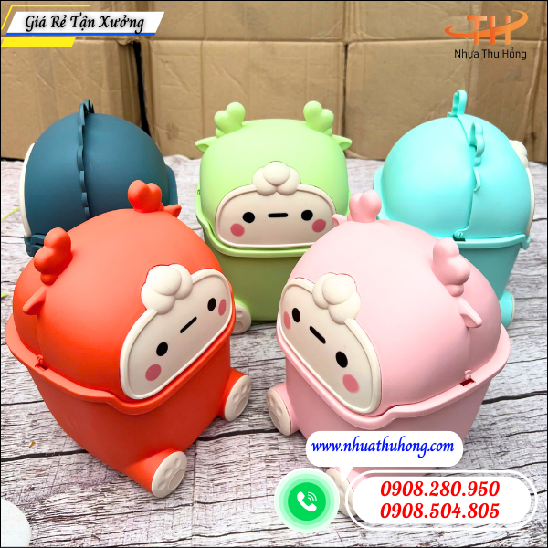 thùng rác để bàn mini
