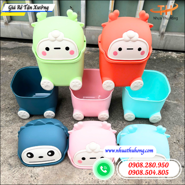 thùng rác để bàn sỉ rẻ nhiều mẫu