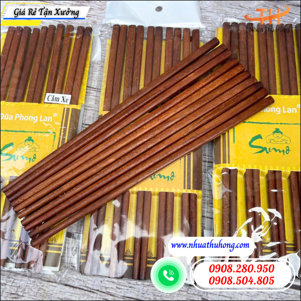 Sỉ đũa gỗ tiện lợi – Giá rẻ tại xưởng, bao bì đẹp 5 Đũa Gỗ Tự Nhiên Giá Phải Chăng – Phù Hợp Mọi Món Mang Đi
