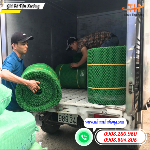 Giao hàng lưới nhựa cứng giá rẻ tận xưởng Nhựa Thu Hồng – hàng sẵn kho, uy tín toàn quốc 3 giao hàng lưới nhựa toàn quốc