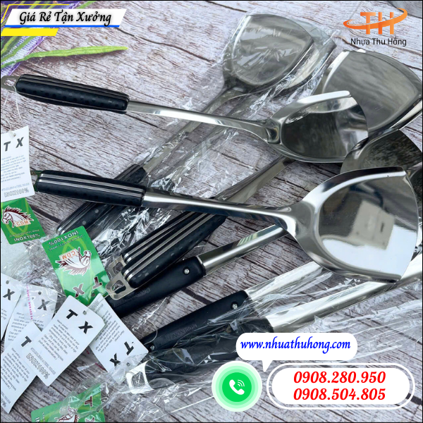 Xẻng chiên đa năng giá sỉ rẻ siêu bền dày đẹp, chịu nhiệt 5 xẻng chiên giá rẻ