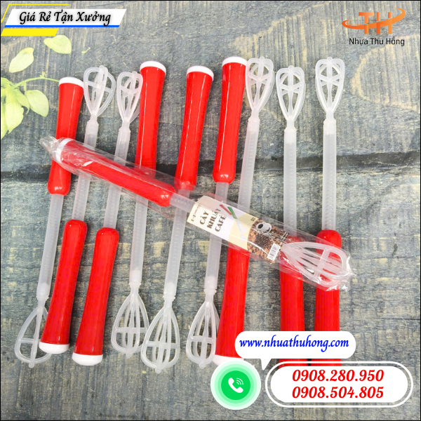Cây khuấy tạo bọt cà phê cầm tay bằng nhựa giá rẻ – Hàng bền, dày, dễ dùng 5 cây đánh bọt cà phê hàng rẻ