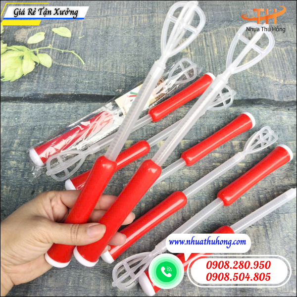 Cây khuấy tạo bọt cà phê cầm tay bằng nhựa giá rẻ – Hàng bền, dày, dễ dùng 2 cây khuấy cà phê bằng nhựa