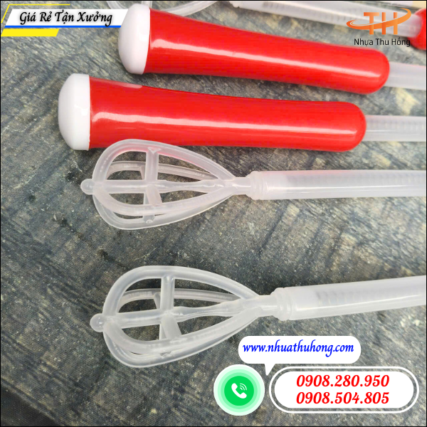 Cây khuấy tạo bọt cà phê cầm tay bằng nhựa giá rẻ – Hàng bền, dày, dễ dùng 4 dụng cụ đánh bọt cà phê bằng nhựa