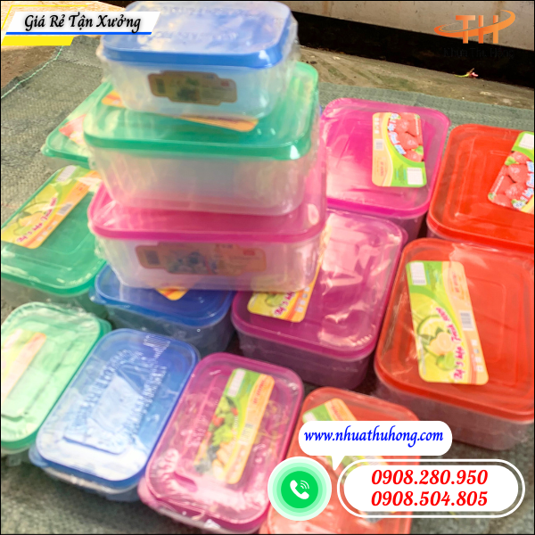 Mua hộp nhựa đựng thực phẩm nhiều cỡ ở đâu giá rẻ uy tín? 5 hộp đựng thực phẩm gia đình giá rẻ