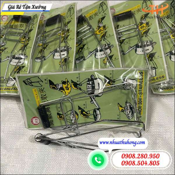 Nguồn sỉ kẹp gắp đồ nóng giá rẻ cho nhà bếp, quán ăn 2 kẹp gắp đồ nóng