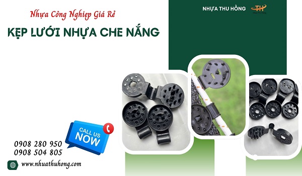 Kẹp lưới nhựa giá sỉ rẻ cho nhà vườn – hàng dẻo bền, dễ dùng 1 kep luoi nhua