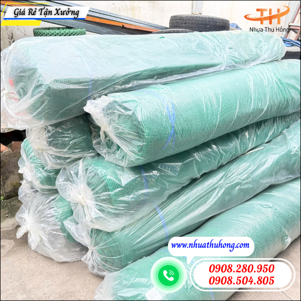 Thu Hồng – nguồn lưới cước xanh sỉ ổn định cho đại lý toàn quốc 2 lưới cước xanh che chuồng trại