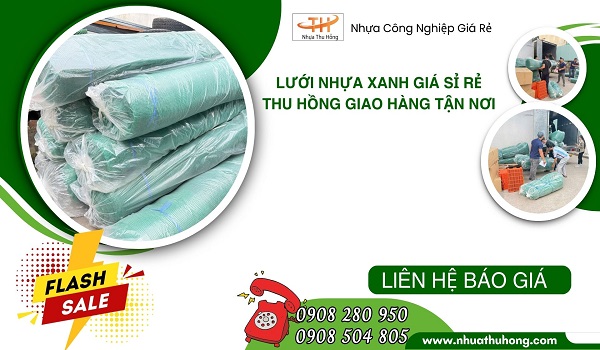 Thu Hồng – nguồn lưới cước xanh sỉ ổn định cho đại lý toàn quốc 1 luoi nhua