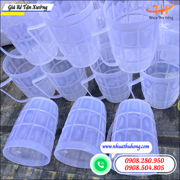 Ly nhựa trắng dẻo dày giá sỉ rẻ - ly nhựa uống bia giá rẻ 4 mua sỉ ly nhựa uống bia giá rẻ tại hcm