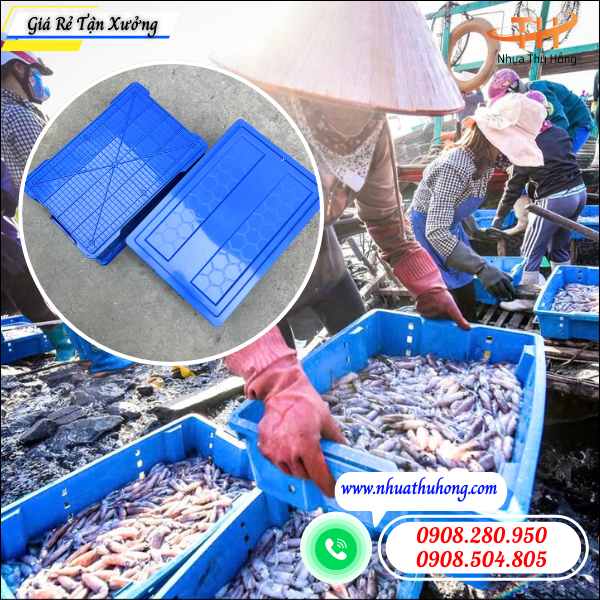 Sóng nhựa bít có nắp giá sỉ rẻ – Chất lượng cao, dùng bền 4 sóng nhựa bít có nắp xếp chồng