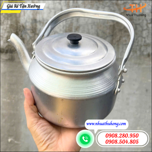 Nguồn sỉ ấm nhôm 2l giá tốt cho cửa hàng gia dụng 4 ấm nhôm 2 lít