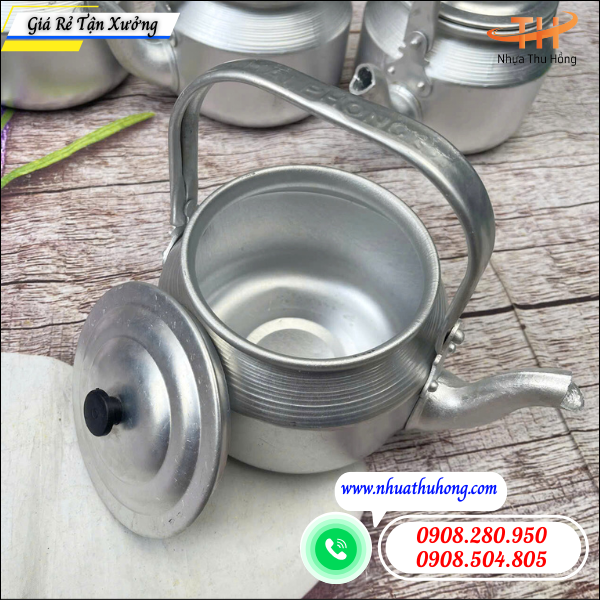 Nguồn sỉ ấm nhôm 2l giá tốt cho cửa hàng gia dụng 2 ấm nhôm 2L cho cửa hàng gia dụng