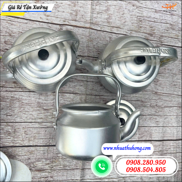 Nguồn sỉ ấm nhôm 2l giá tốt cho cửa hàng gia dụng 5 mua ấm nhôm 2L ở đâu rẻ