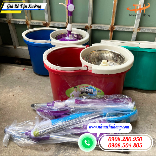 Mua bộ thùng lau nhà 360 độ giá rẻ ở đâu uy tín? 5 Kho Bộ Thùng Lau Nhà 360 Độ Giá Rẻ Cho Cửa Hàng