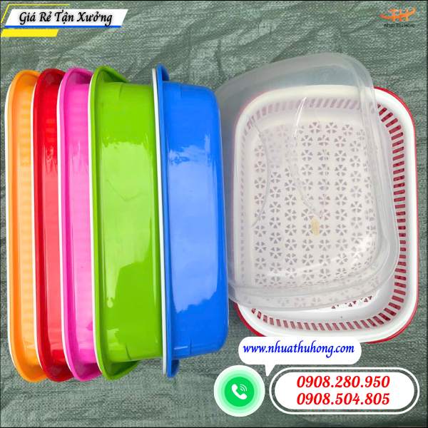 Mua sỉ khay nhựa úp ly, úp ca giá rẻ tại TP.HCM 3 khay úp ly có nắp đậy