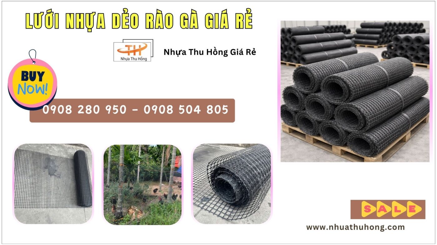 Lưới nhựa dẻo rào gà giá rẻ – bán sỉ toàn quốc 1 luoi nhua deo rao ga 1