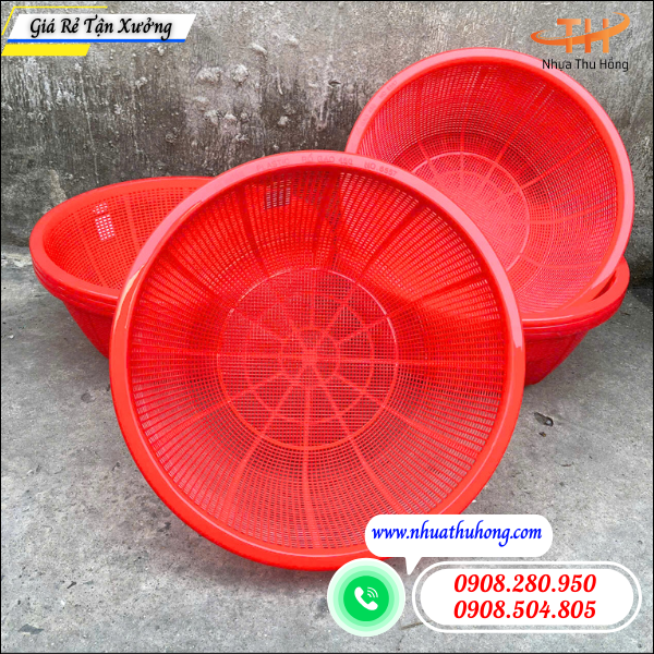 Bán sỉ rổ nhựa gia dụng đủ size – Màu đẹp, nhựa dày 3 bán sỉ rổ nhựa gia dụng
