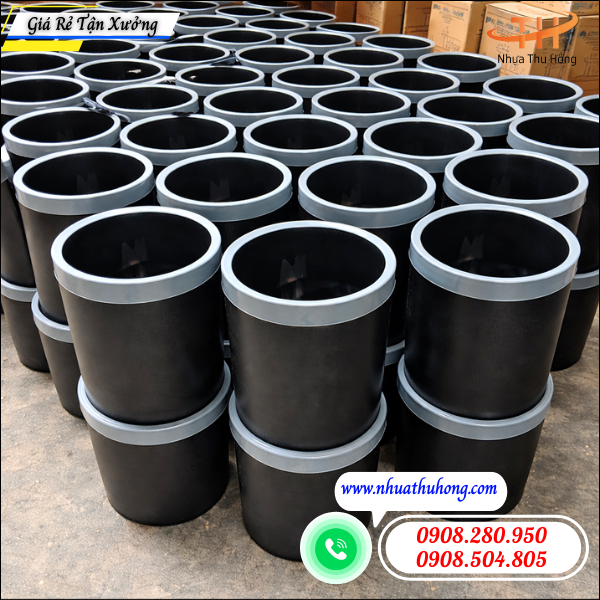 Thùng rác nhựa 10l giá rẻ – nhựa dày, bền đẹp, dễ vệ sinh 5 thùng rác nhựa giá rẻ