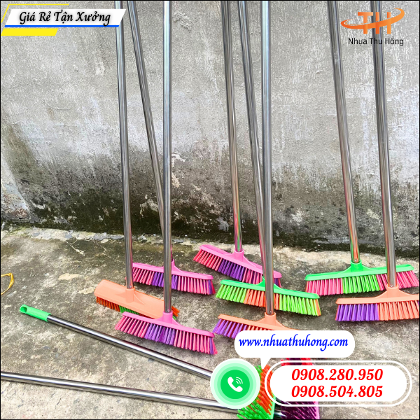 Nhà cung cấp chổi nhựa cán dài giá rẻ tại TP.HCM 5 Mua chổi nhựa cán dài ở đâu giá rẻ, uy tín?