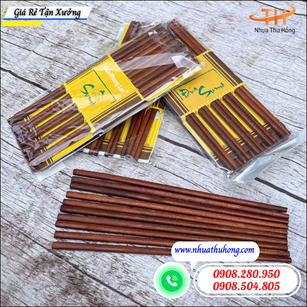 Nguồn đũa gỗ giá sỉ rẻ giao hàng nhanh toàn khu vực HCM 5 Bán sỉ đũa gỗ cho quán ăn và đại lý.