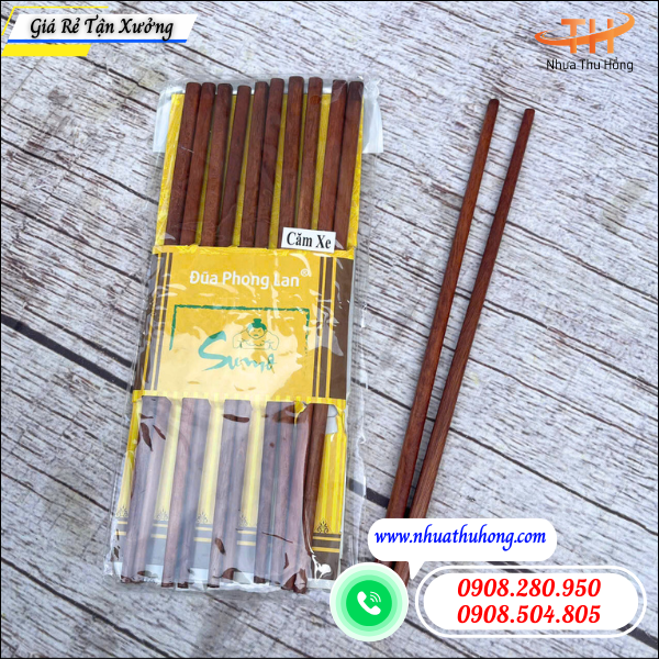 Nguồn đũa gỗ giá sỉ rẻ giao hàng nhanh toàn khu vực HCM 4 Đũa gỗ chất lượng
