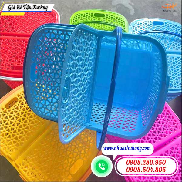 Sỉ rẻ giỏ đựng đồ đi sinh dùng trong bệnh viện, gia đình 3 Giỏ nhựa đựng quần áo sơ sinh.