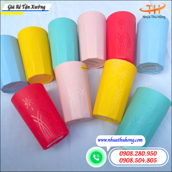 Nơi bán ly nhựa cao nhiều màu giá sỉ rẻ cho đại lý và cửa hàng 5 Ly nhựa cao nhiều màu TP.HCM.