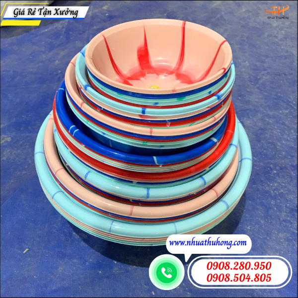 Bán sỉ thau nhựa kiểu rẻ – Lấy càng nhiều giá càng tốt 5 thau nhựa giá sỉ tận xưởng