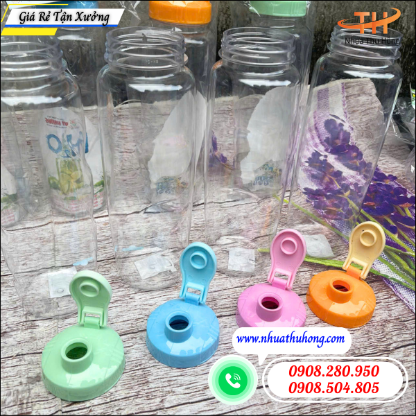 Kho bỏ sỉ bình nước nhựa 1L nhiều màu giá rẻ tận kho 5 nguồn sỉ bình nước nhựa giá rẻ