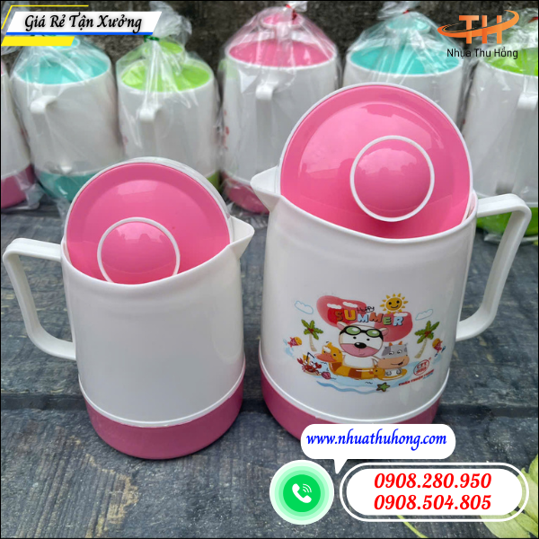 Địa chỉ cung cấp ca đá giữ nhiệt nhựa giá sỉ rẻ uy tín 4 ca đá nhựa tay cầm chắc chắn.