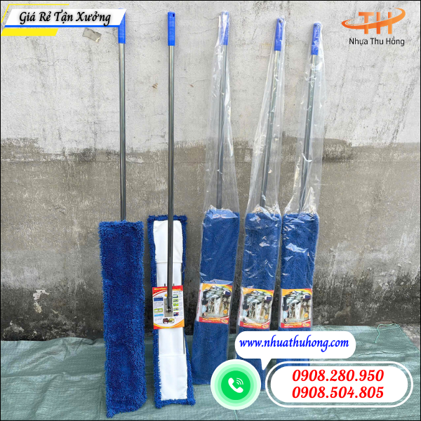 Địa chỉ bán cây lau nhà công nghiệp giá sỉ rẻ số lượng lớn 2 cây lau nhà lau sàn nhà xưởng