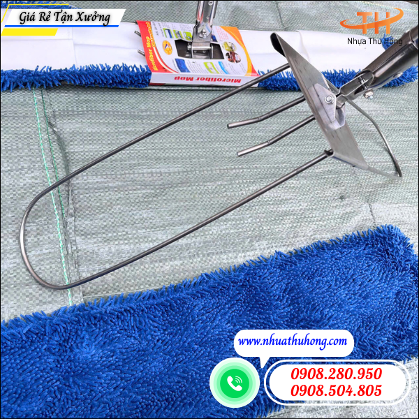 Địa chỉ bán cây lau nhà công nghiệp giá sỉ rẻ số lượng lớn 3 cây lau nhà công nghiệp hút nước tốt