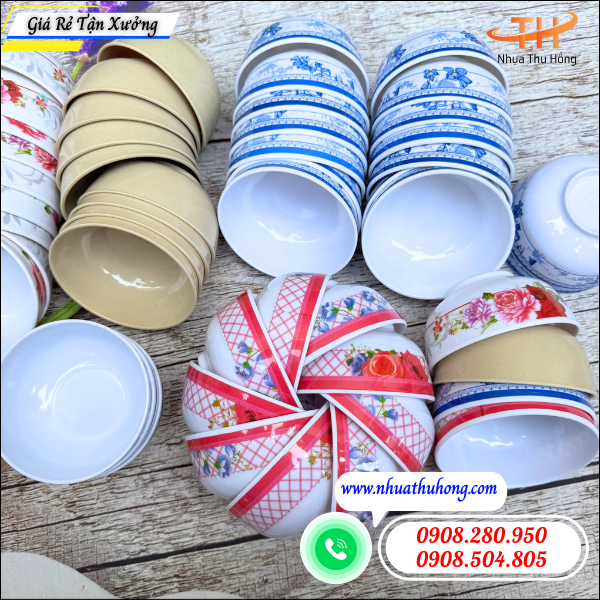 Chén nhựa gia dụng giá sỉ rẻ tiện lợi dùng an toàn hàng ngày 5 nguồn sỉ chén nhựa giá rẻ tại TP HCM