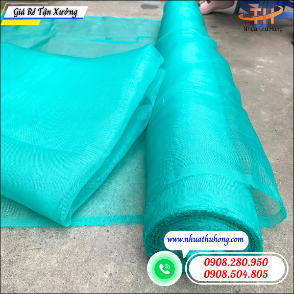 Tổng kho lưới mùng xanh chắn muỗi, chắn sâu bệnh giá rẻ 5 lưới mùng xanh giá rẻ