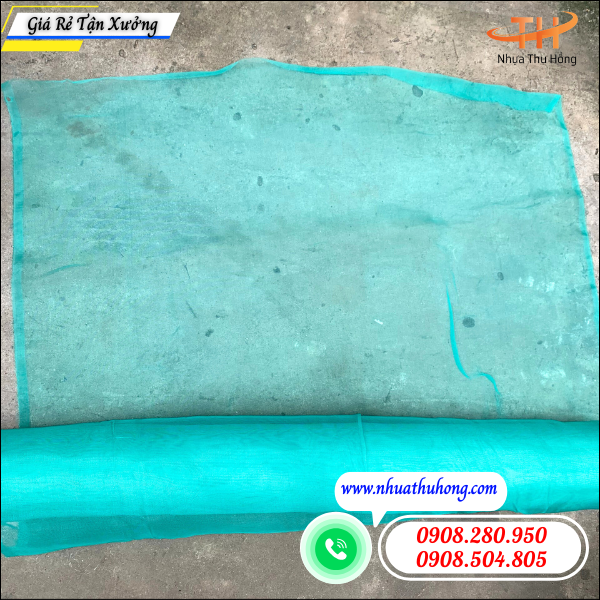 Tổng kho lưới mùng xanh chắn muỗi, chắn sâu bệnh giá rẻ 3 lưới mùng xanh làm lưới chắn côn trùng
