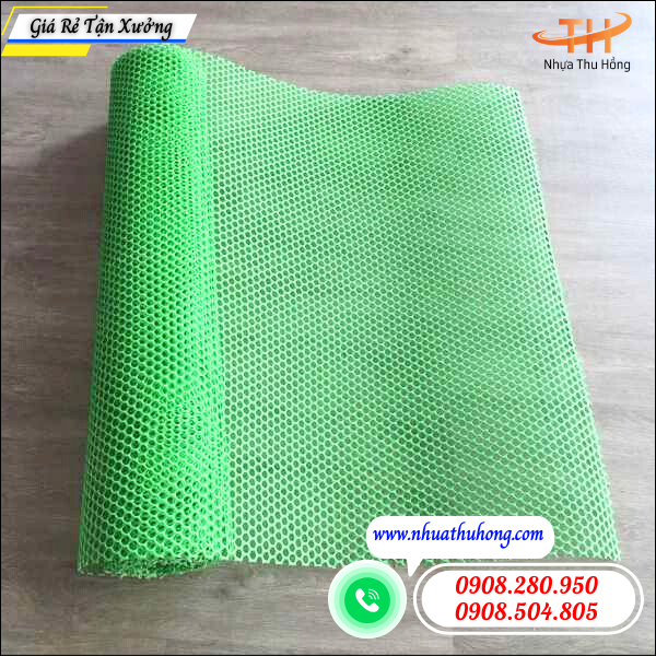 Lưới nhựa xanh giá sỉ xuất kho liên tục tại Thu Hồng 4 lưới nhựa xanh dùng ngoài trời.