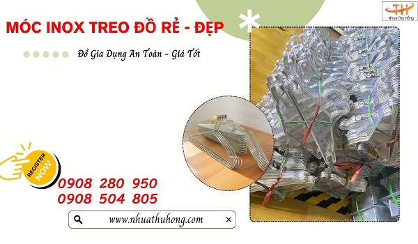 Chuyên sỉ móc treo đồ inox chống gỉ chịu lực tốt toàn quốc 1 moc
