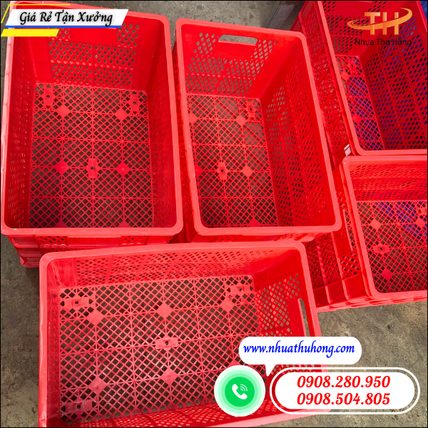 Sóng nhựa có bánh xe giá rẻ bền chắc giao nhanh toàn quốc 2 sóng nhựa lưới có bánh xe