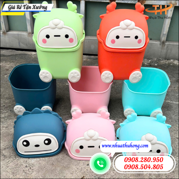 Nơi bán sọt rác nhựa mini giá rẻ tiện lợi bền đẹp 5 sọt rác nhựa mini cho đại lý