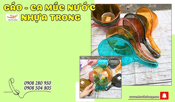 Nhập sỉ gáo múc nước nhựa trong giá rẻ bán lợi nhuận cao 1 ca nhua trong 1
