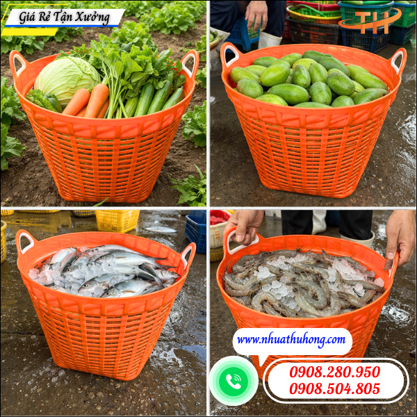 Mua cần xé nhựa đựng hải sản ở đâu giá rẻ bền dùng lâu 3 cần xé nhựa cho vựa hải sản, chợ đầu mối