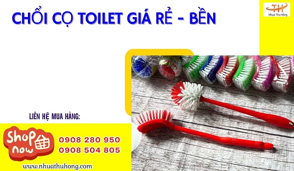 Chổi cọ toilet giá rẻ nhập sỉ tận kho HCM hàng sẵn 1 chổi cọ toilet HCM