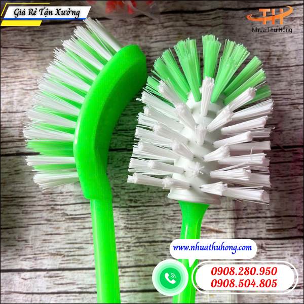 Chổi cọ toilet giá rẻ nhập sỉ tận kho HCM hàng sẵn 4 chổi cọ toilet cán dài