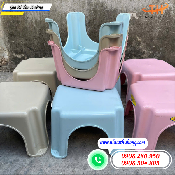 Nơi lấy sỉ ghế nhựa vuông nhỏ giá rẻ tại kho nhựa uy tín 5 ghế nhựa vuông nhỏ hàng sẵn kho