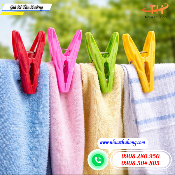Mua kẹp nhựa gia dụng giá sỉ rẻ ở đâu nguồn hàng luôn có sẵn 3 kẹp nhựa không gãy