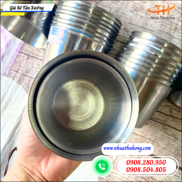 Mua ly làm đá inox giá rẻ ở đâu uy tín tại Tp.HCM 4 ly làm đá inox thông minh