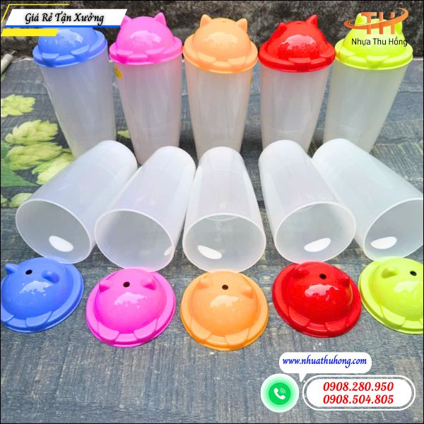 Ly nhựa nắp mèo giá rẻ tận xưởng uy tín tại TP.HCM 5 Ly nhựa nắp mèo giá rẻ tận xưởng uy tín tại TP.HCM.