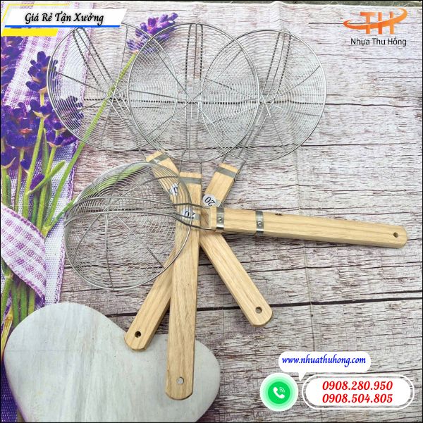 Mua vợt lưới inox nấu ăn giá rẻ tận kho không qua trung gian 5 vợt inox giá rẻ giao hàng nhanh